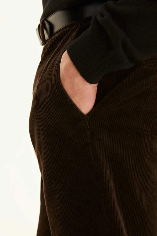 Slim Fit Corduroy Trousers
