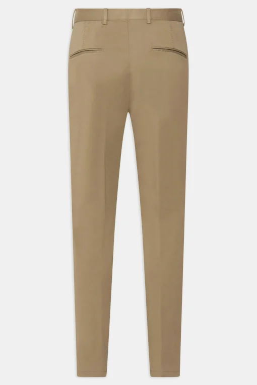 Slim Fit Cotton Stretch Trousers