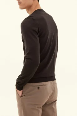Slim Fit Extra Fine Merino Wool Roundneck