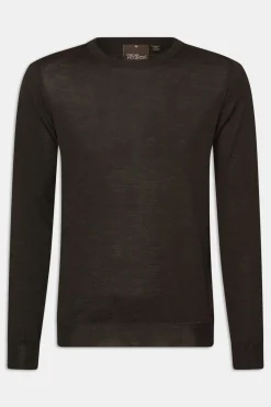 Slim Fit Extra Fine Merino Wool Roundneck