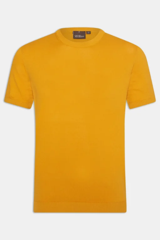 Slim Fit Fine Knitted T-shirt