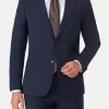 Slim Fit Microstructure Blazer
