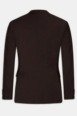 Slim Fit Microstructure Blazer