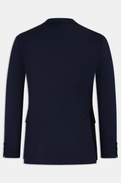 Slim Fit Microstructure Blazer