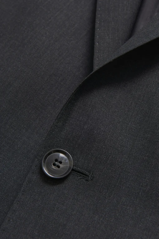 Slim Fit Microstructure Blazer