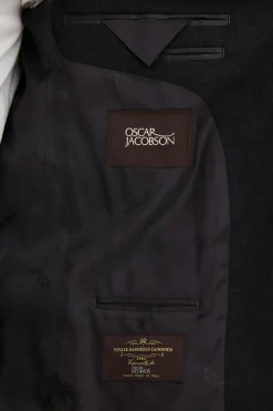 Slim Fit Microstructure Blazer
