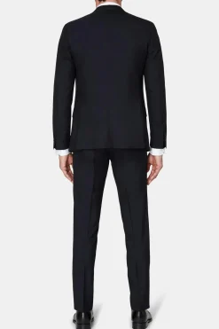 Slim Fit Microstructure Suit