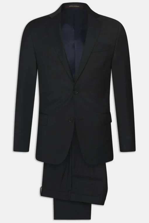 Slim Fit Microstructure Suit