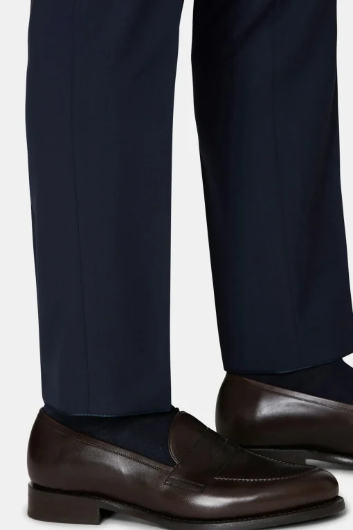 Slim Fit Microstructure Suit