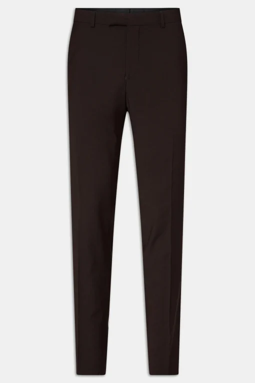 Slim Fit Microstructure Trousers