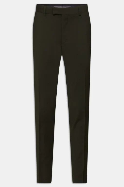 Slim Fit Microstructure Trousers