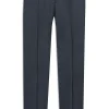 Slim Fit Microstructure Trousers