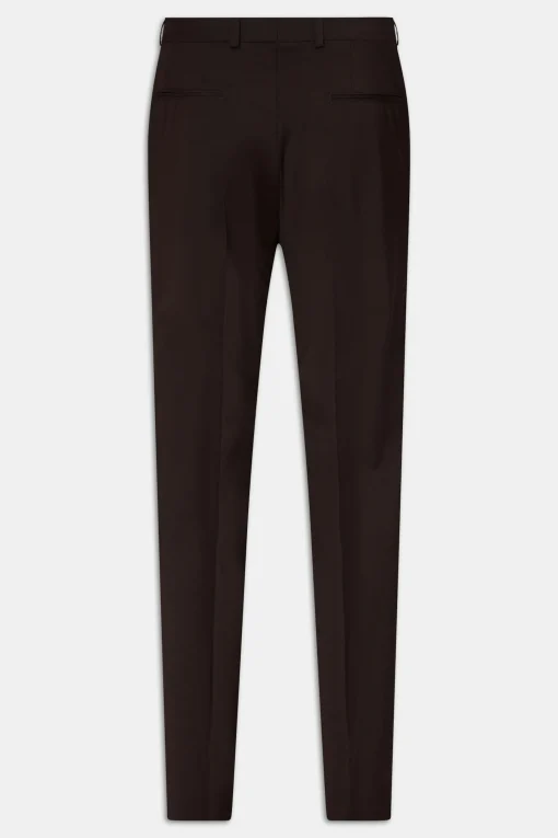 Slim Fit Microstructure Trousers