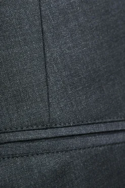 Slim Fit Microstructure Trousers