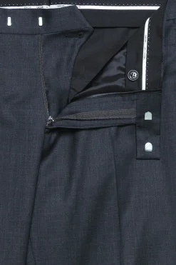 Slim Fit Microstructure Trousers