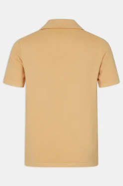 Slim Fit Structured Knit Poloshirt
