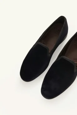 Tuxedo Velvet Slippers