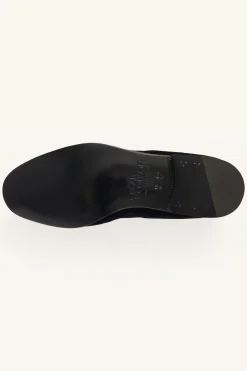 Tuxedo Velvet Slippers