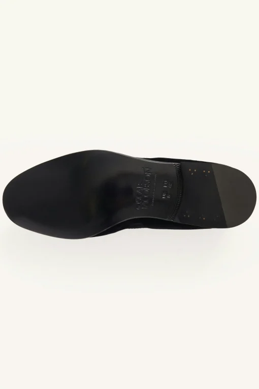 Tuxedo Velvet Slippers
